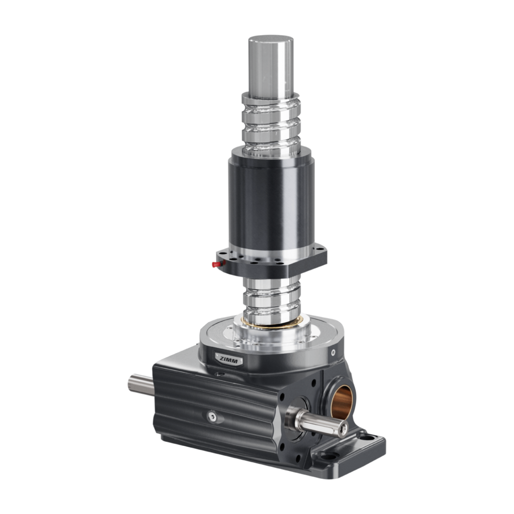 500kN-125x40-R-Vite a ricircolo di sfere | Serie ZE | Martinetti | ZIMM