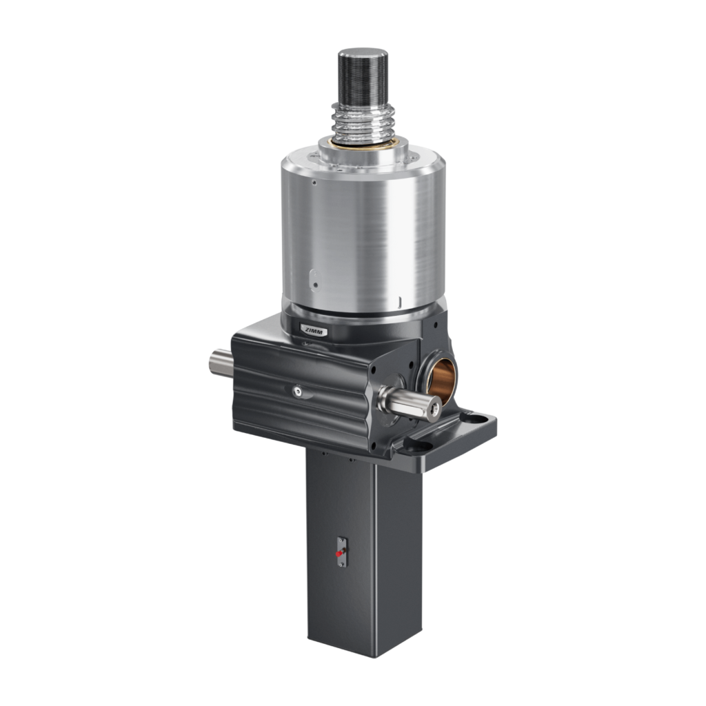 750kN-140x80-S-Vite a ricircolo di sfere | Serie ZE | Martinetti | ZIMM