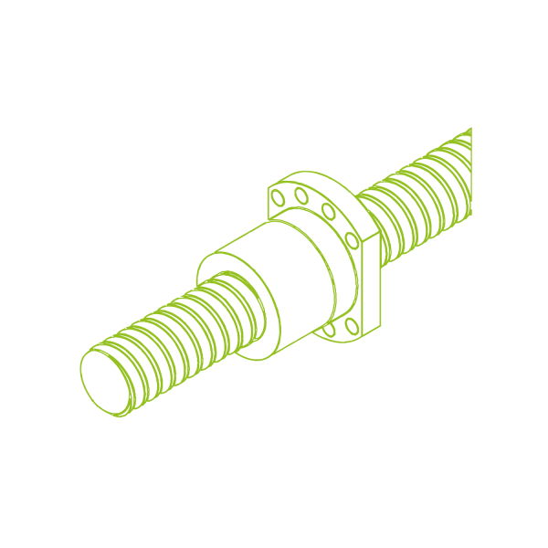 Dado A Ricircolo Di Sfere In Metallo T12 Vite Di Comando Diametro 12mm - Foto 6