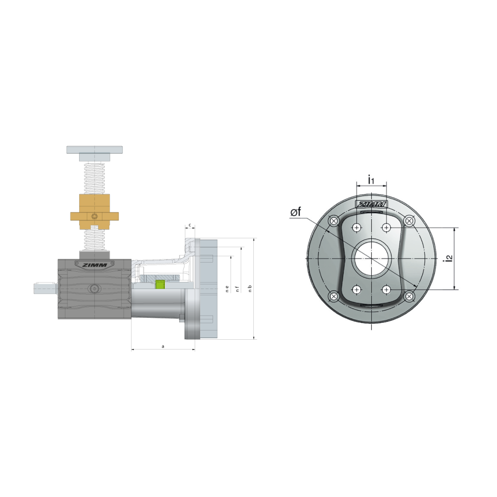 Flange motore 2,5 - 1000 kN | ZIMM