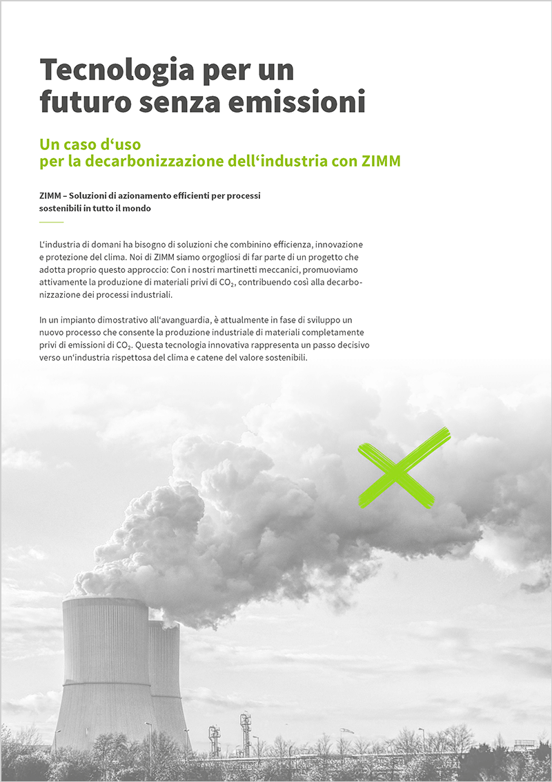 Caso di studio | La decarbonizzazione dell‘industria